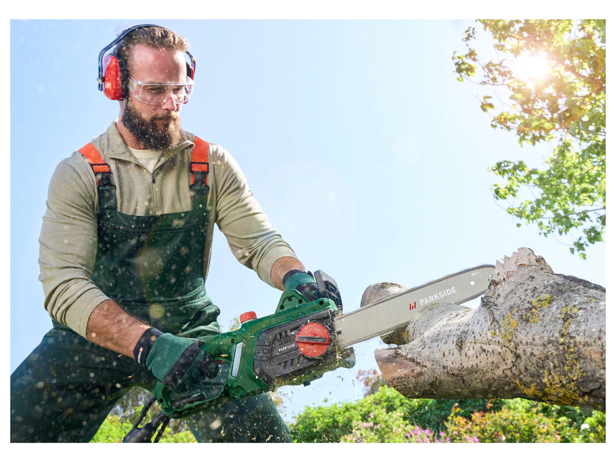 Parkside Elektro-Kettensäge PEKS 1600 C3 in Grün - Bild 2