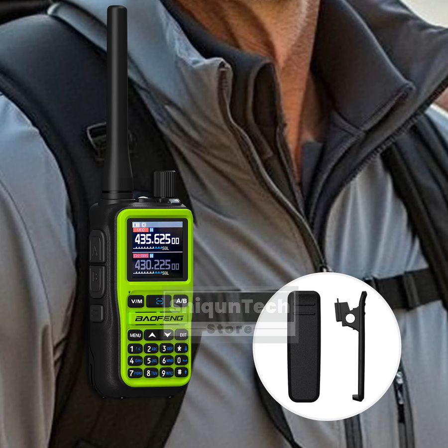 Baofeng UV-5R Mini-Gürtelclip für Walkie-Talkies in Schwarz - Bild 3