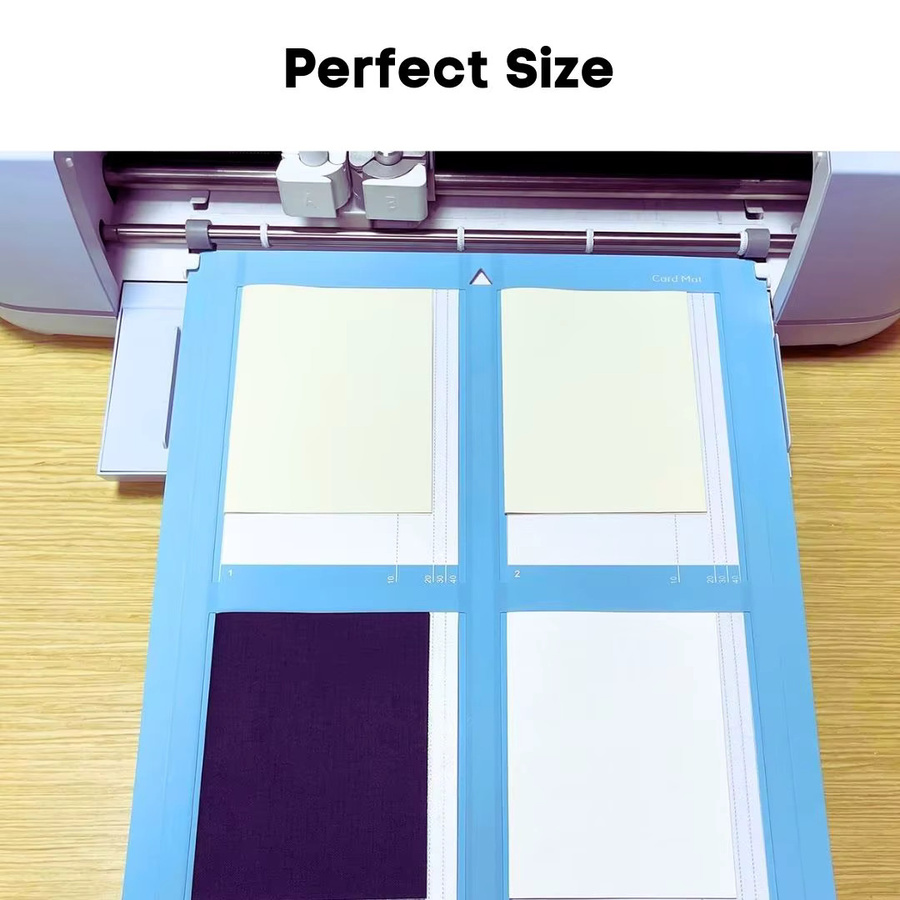 Rutschfeste Schneideunterlage für Maker in Blau für DIY-Handarbeiten und zum Spleißen von Papier - Bild 2