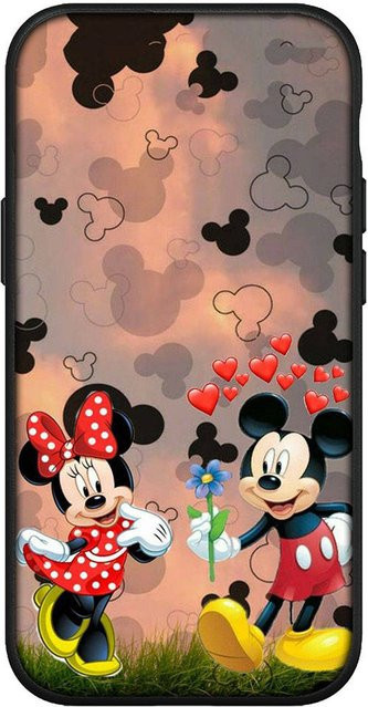 MINISO Handyhülle mit süßem Mickey Maus Cartoon Design für iPhone, Samsung Galaxy, Xiaomi Redmi und OPPO in Himmelblau - Bild 1