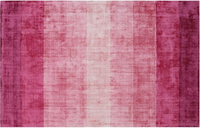 Lodestar Wohnzimmerteppich in Grün und Pink mit modernem Gradienten-Design, rutschfest und maschinengefertigt, B/T: 120 x 80 cm - Bild 1