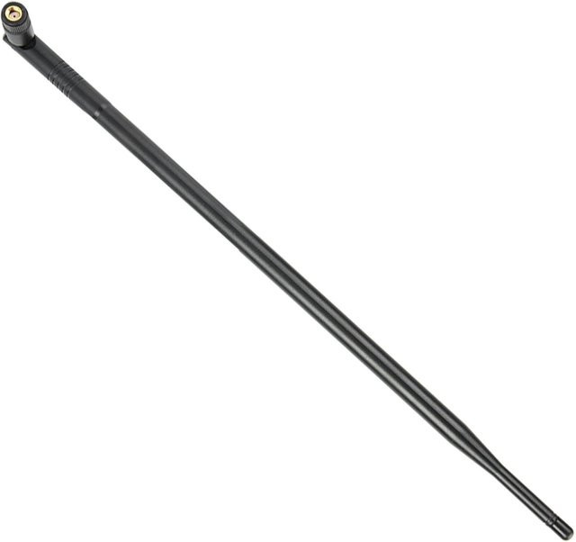 Koogeelife Dualband WiFi Antenne 2,4 GHz und 5 GHz mit 12 dBi High Gain und RP-SMA Anschluss in Schwarz - Bild 1
