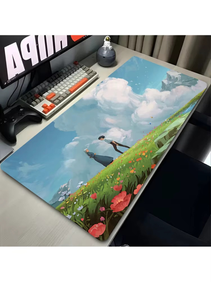 VIKAMA Anime-Mauspad mit niedlichem Cartoon-Design im japanischen Stil, mehrfarbig - Bild 2
