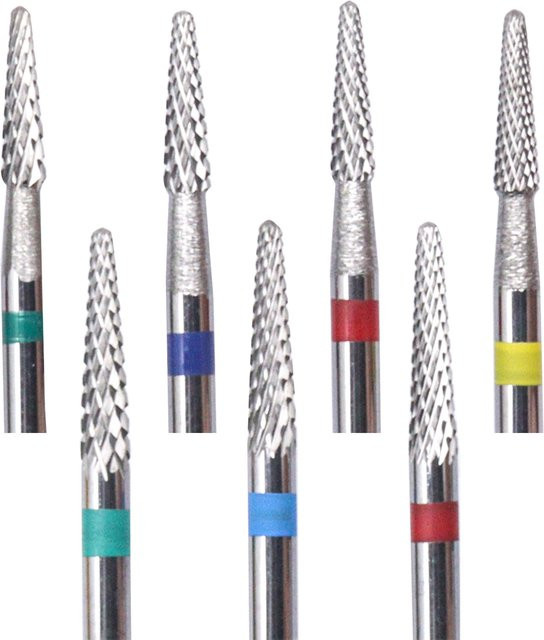 Easy Nail Gerader Hartmetall-Nagelbohrer, 3/32 Zoll - Bild 1