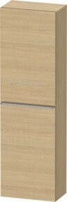 Duravit Halbhochschrank D-Neo in Beige mit 1 Tür und 4 Einlegeböden, Wandmontage, Breite: 40 cm, Tiefe: 24 cm, Höhe: 132 cm - Bild 1