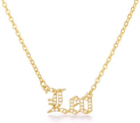 Wucifang Jewelry Halskette, Gold, Zirkonia, Kristall, Damen, 45cm - Bild 1