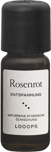 LOOOPS Ätherische Ölmischung Rosenrot Sommertag mit Rosengeranie, Palmarosa und Patschuli, 10 ml - Bild 1