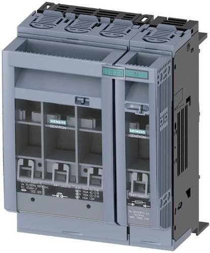 Siemens Sicherungslasttrennschalter 3NP11341BC10, Sicherungsgröße 00, 160A, 690 V/AC, 440 V/DC, grau - Bild 1