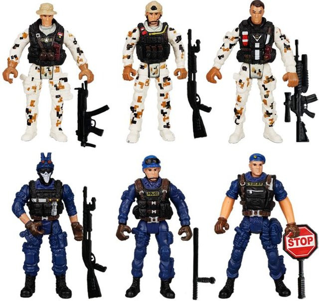 Yiran toy 1 Militär Actionfiguren Spielset 1:18 - Bild 1