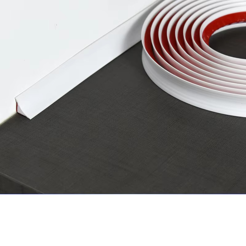 3M Selbstklebender Kantenstreifen in Schwarz mit konkavem Linienmuster für Fliesenlücken in Küche, Badezimmer und Wohnzimmer, Länge: 3 m - Bild 4