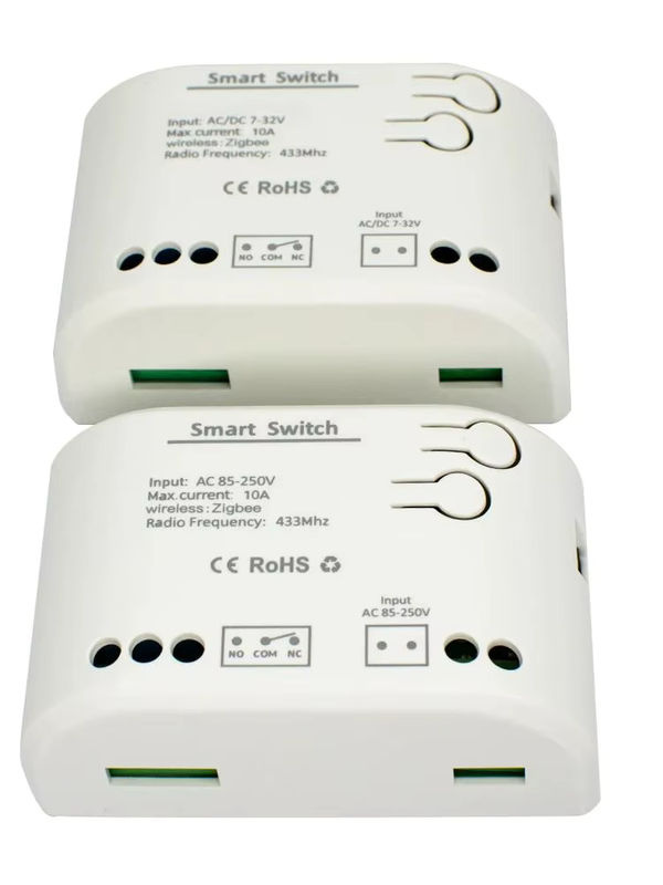Scimagic-RC Zigbee Trockenkontakt Smart Schalter für Garagentoröffner mit RF433-Modul, 1/2-Kanal DIN-Schienen-Relaisplatine, kompatibel mit Tuya und Alexa - Bild 4