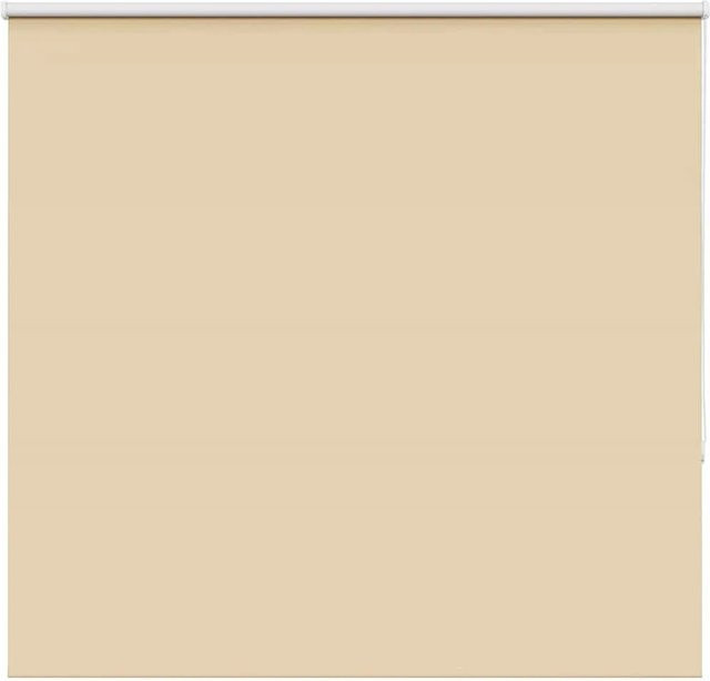vidaXL Verdunkelungsrollo Beige aus Polyester, B/H: 160 x 150 cm - Bild 1