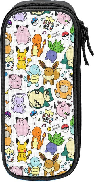 Pokémon Federmäppchen mit großer Kapazität und doppelschichtiger Aufteilung für die Schule und das Büro - Bild 1