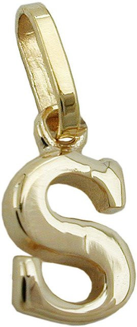 Paolo Renzo Buchstabenanhänger, 375 Gold, Unisex - Bild 1