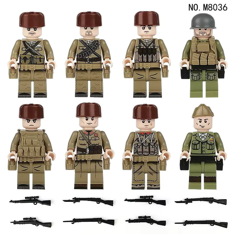Jet Trade Freiwilliger-Soldat, Zusammenbaubare Minifigur, Militär - Bild 2