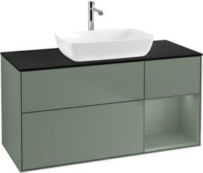 V&B Waschtischunterschrank Finion in Platinbraun, Breite: 120 cm, Tiefe: 50,1 cm, Höhe: 50,1 cm - Bild 1