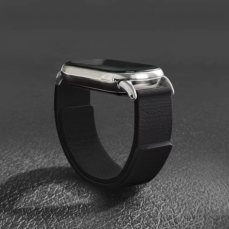 Lbiaodai Uhrenarmband Silikon, Schwarz, Unisex - Bild 1