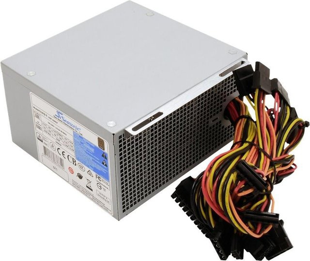 Seasonic SSP-500ES2 PC-Netzteil 500W 80 Plus Bronze in Silber/Grau - Bild 2