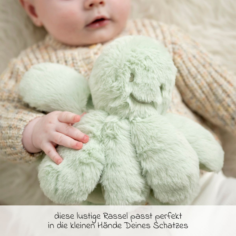 Nattou Krake Kuscheltier mit Rassel, Lindengrün, ab 0 Jahre - Bild 2