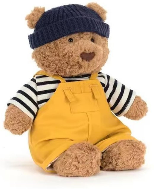 Jellycat Abschlussgeschenk Plüschtier, Rose, Rosa / Pink, Weiß, Bunt / Mehrfarbig - Bild 1