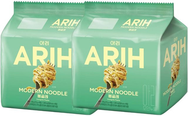 Paldo ARIH Instant-Nudeln Vongole Geschmack 8 x 125 g - Bild 1