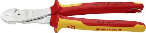 Knipex VDE Kraft-Seitenschneider 74 06 250 T in Rot mit Mehrkomponenten-Hüllen - Bild 1