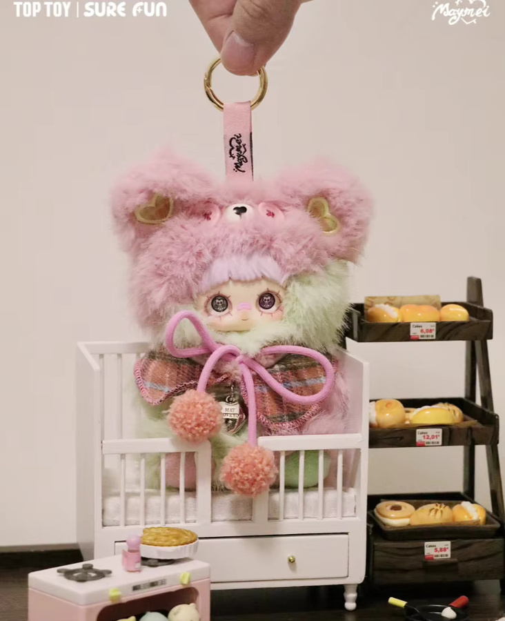 Maymei Tiny Bear Cookie Serie, Puppe, Anhänger, Plüsch / Textil - Bild 4