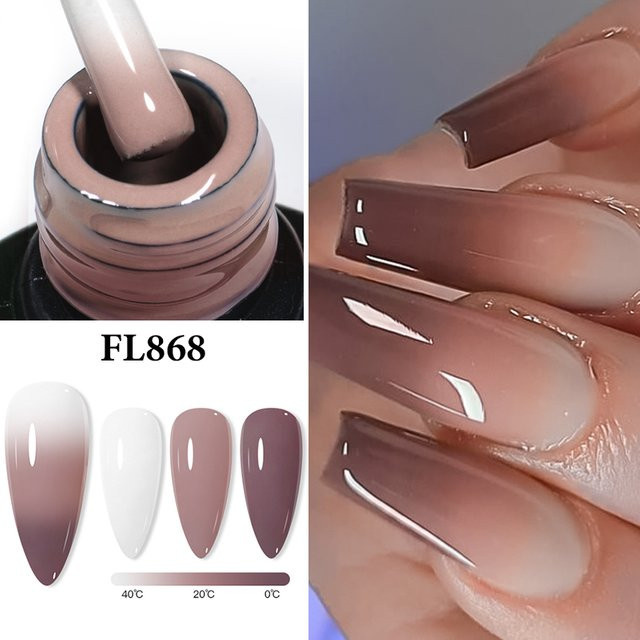 FOUR LILY Thermo-Gel-Nagellack, 10 ml, Glänzend - Bild 1