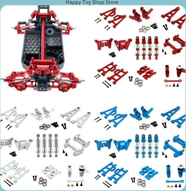MJX Metall-Upgrade-Kit für RC-Car-Ersatzteile, kompatibel mit 1/14 14207 14208 - Bild 1