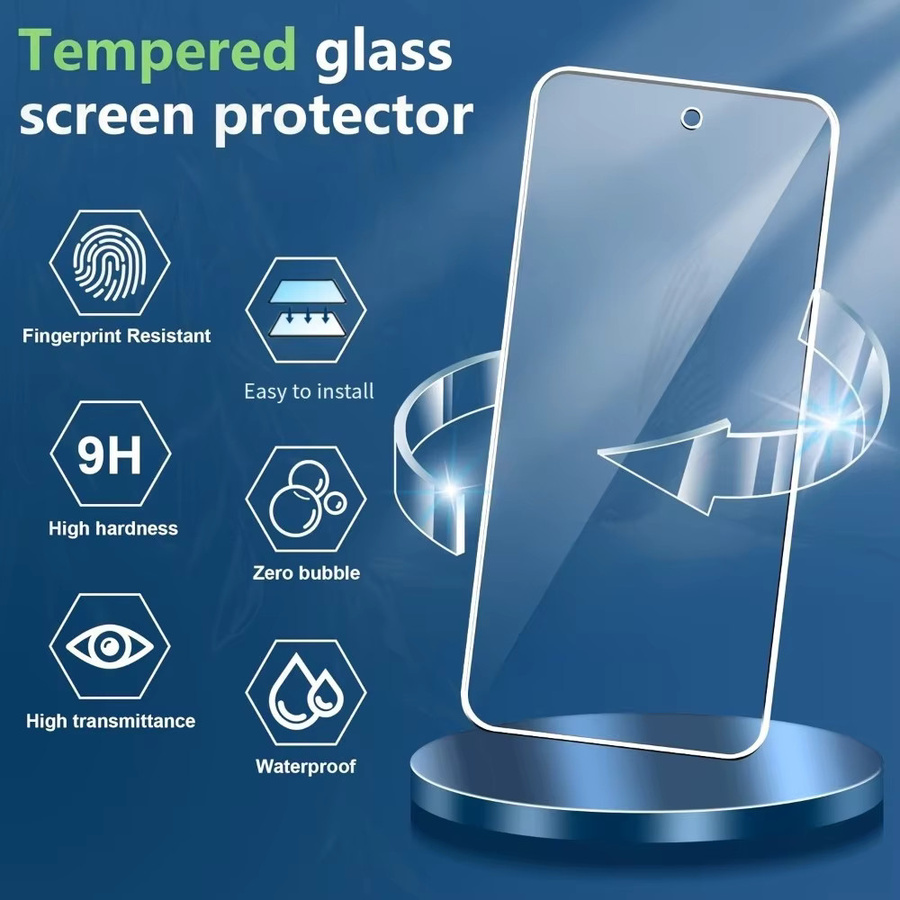 5 Stück DIXSG HD klare gehärtete Glasfolie als Displayschutzfolie für Redmi Note 14 5G 13 12 11 Pro 14S 12S 14C 14R 13C 12C 12 10A 9A in Transparent - Bild 5