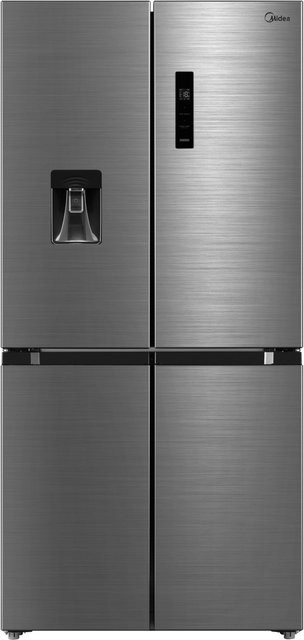 Midea Multi Door Kühl-Gefrier-Kombination MDRM632FGD46W in Edelstahl Silver Grey - Bild 1