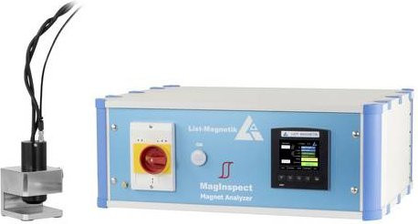 PCE Instruments Magnet-Analysator LM-MAGINSPECT in Weiß zur Messung von Remanenz Br, Koerzitivfeldstärke Ic und Sättigungsmagnetisierung Ms - Bild 1