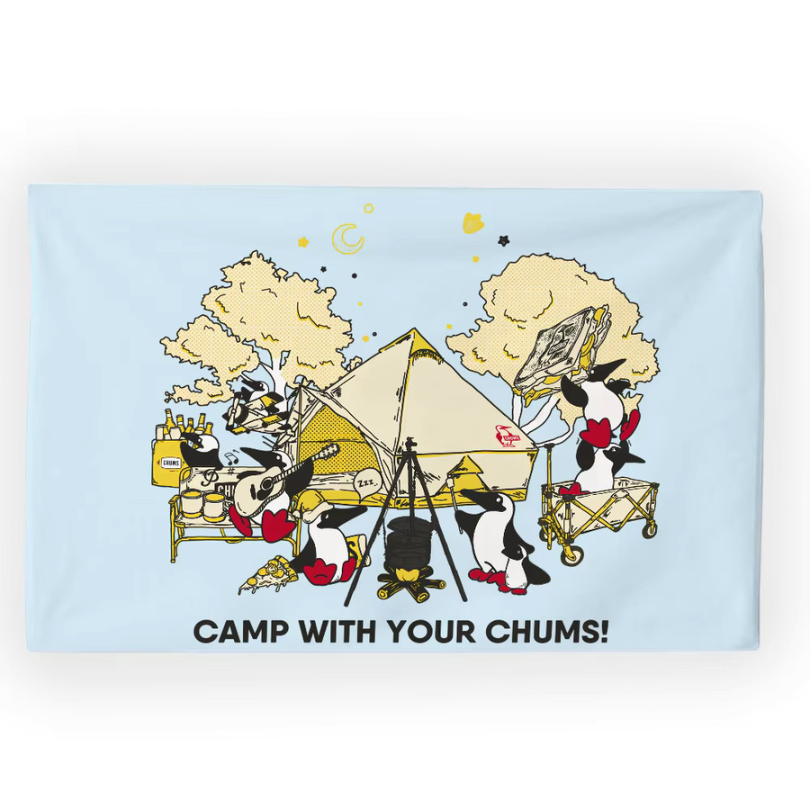 C-Chums Outdoor-Markenflagge als Wanddekoration für Party und Club, mehrfarbig, B/H: 60 x 40 cm - Bild 6