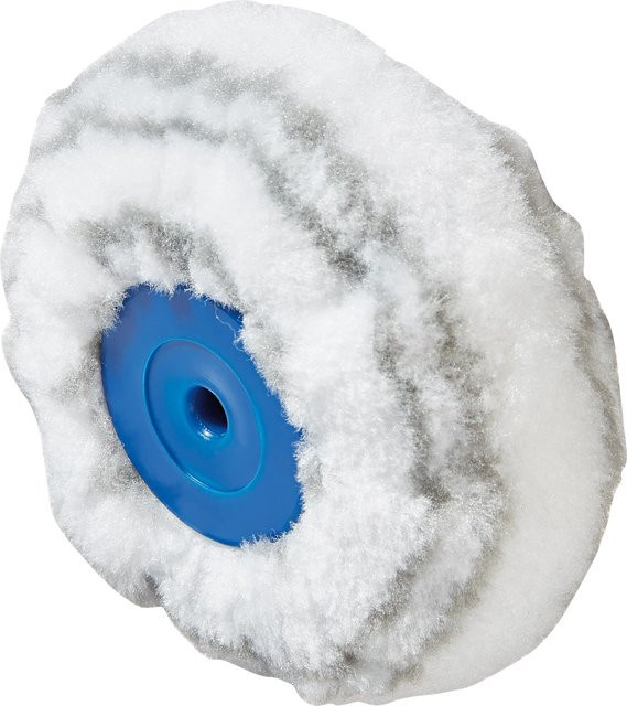 LUX-TOOLS Mini Eckenwalze für wasserbasierte Farben in Weiß, Breite: 5 cm - Bild 1