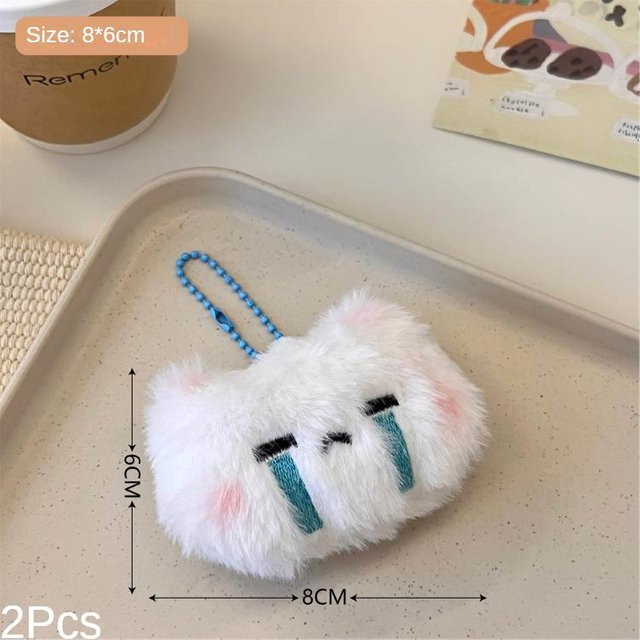Schlüsselanhänger Plüsch Häschen Teddybär, gray, Mädchen - Bild 1