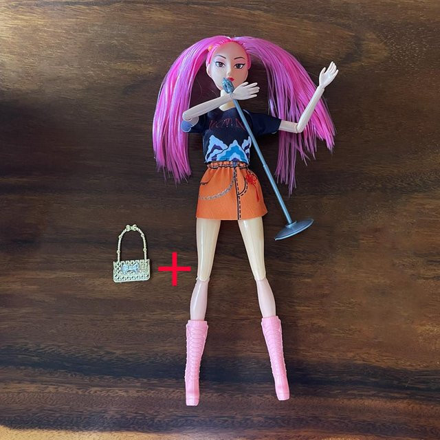 Discover Intime Kpop Dämonenjäger Actionfigur, Rumi Mira Zoey Schöne Prinzessin Säuglingsmädchen Puppen, Kunststoff, ab 14 Jahren - Bild 1