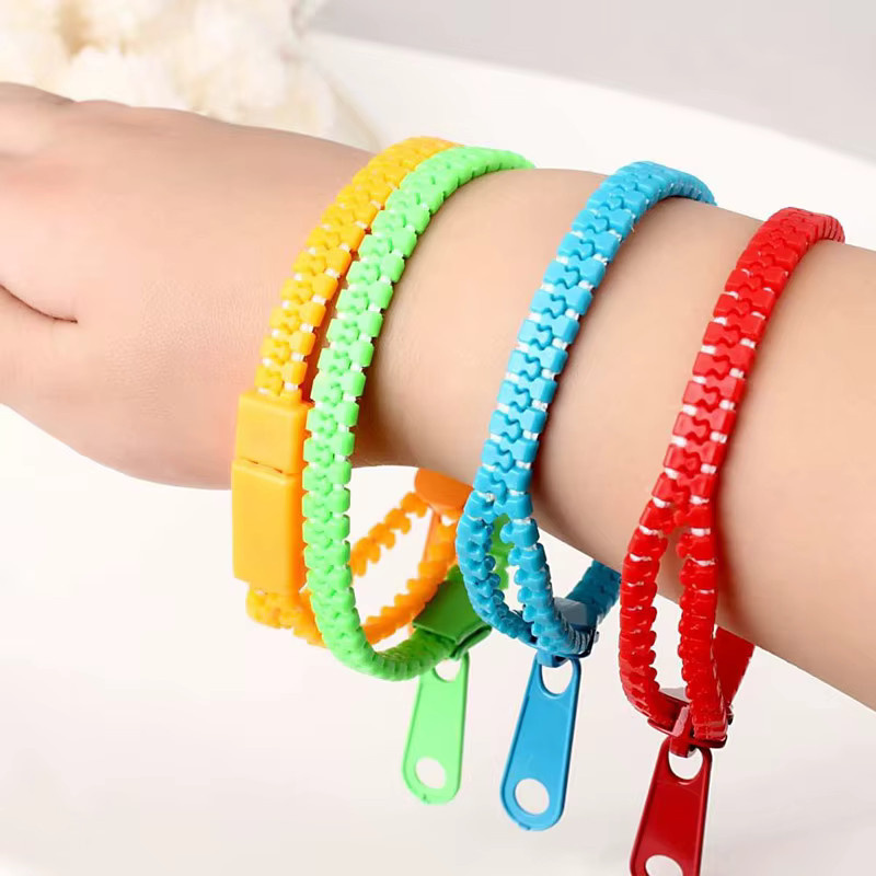 Reißverschluss-Armband, Preschool Rainbow, Kinder - Bild 3