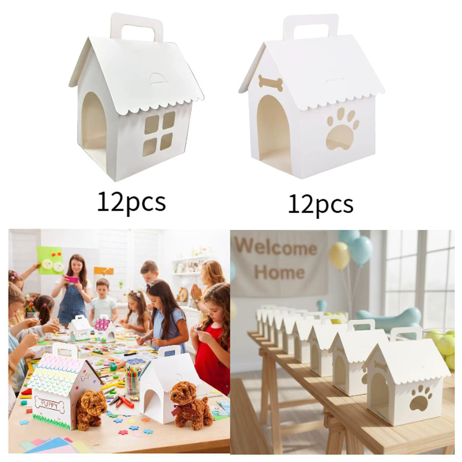 Dekorative Geschenkboxen aus Papier von fityle in Weiß für Partys, Events und Hochzeiten - Bild 2