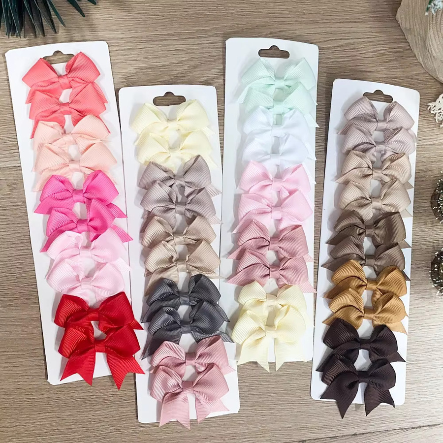 HAHAYL Haar Clips, Bowknot, Kinder - Bild 4