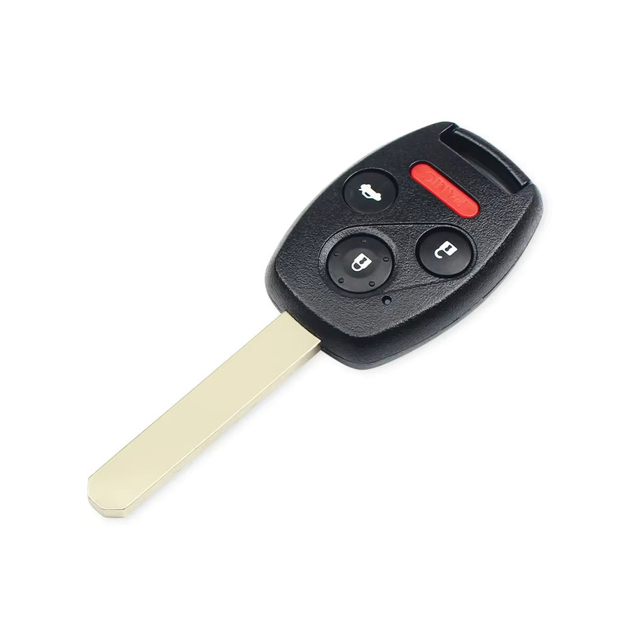 KEYYOU Auto Fernbedienung Schlüsselanhänger für Honda Accord 2003-2007 mit ID46 Chip, 313,8 MHz, Schwarz - Bild 2