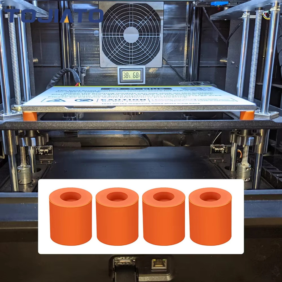 ELEGOO Silikon Heißbett Nivellierungs-Spacer für CR10, CR10S, CR-X und Ender-3 3D-Drucker - Bild 3
