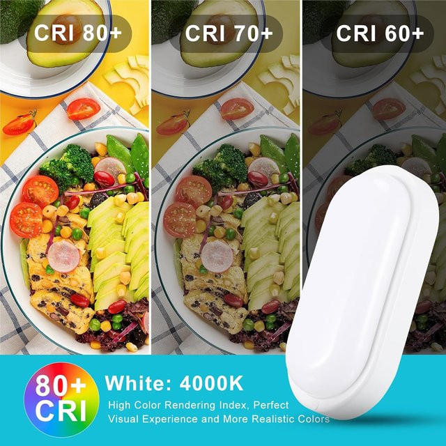 LEOEU LED-Wandleuchte in Weiß mit Radar-Bewegungsmelder und Lichtsensor, 12W, 1080LM, 4000K Neutralweiß, IP65 Wasserdicht - Bild 1