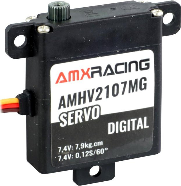 Amewi Standard-Servo AMXRacing AMHV2107MG Midi Analog-Servo, Metall-Getriebe - Bild 1