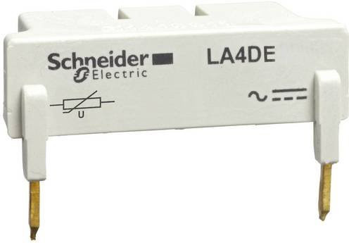 Schneider Electric LA4DE3G Entstörmodul mit Varistor für Schütze, 50-127V DC, anschraubbar, Weiß - Bild 1
