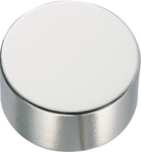 TRU COMPONENTS Permanent-Magnet Rund N35M Silber Durchmesser: 5 mm, Höhe: 20 mm - Bild 1