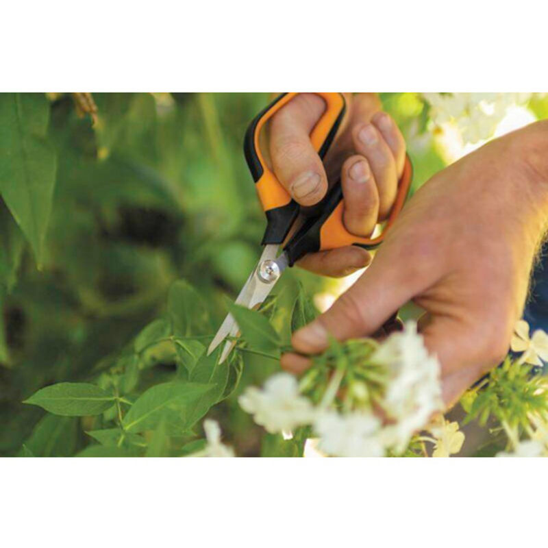 Fiskars Solid SP150 Allzweckschere in Orange und Schwarz mit rostfreiem Stahl, Länge: 23,8 cm - Bild 5