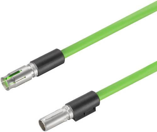 Weidmüller Sensor-Aktor-Datensteckverbinder konfektionierter Stecker gerade Buchse gerade grün 0,50 m - Bild 1