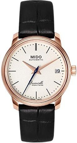 Mido Armbanduhr Automatik, Edelstahlgehäuse, 33 mm, Lederarmband, Damen - Bild 1