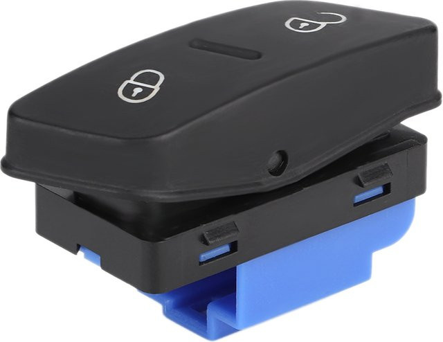 EBTOOLS Steuerschalter für zentrale Türschlosssteuerung für VW Golf 5 MK5, Schwarz, K0962125B - Bild 1
