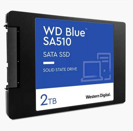Western Digital Blue SA510 Interne SATA SSD 2 TB 2,5 Zoll - Bild 1